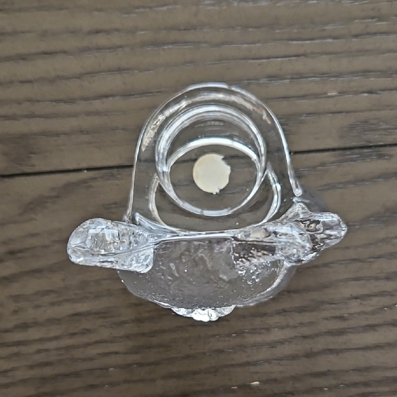 Vintage Clear Glass Cat Figurine - PartyLite - Picture 5 of 8